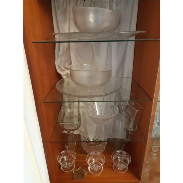 Glass Serving Pieces A