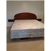 Image 1 : King Size Teak Headboard & Bed C