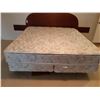Image 9 : King Size Teak Headboard & Bed C