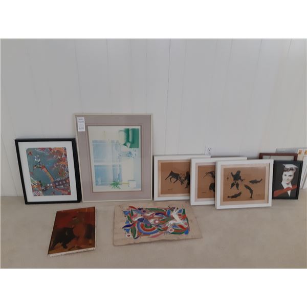 Framed Art by Kalvak & More Cat B