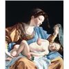 Image 1 : Orazio Lomi Gentileschi - Madonna with sleeping christ child
