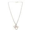 Image 1 : Christian Dior Silve Rhinestone Necklace