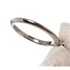 Image 7 : Tiffany  Co. Silver Diamond Solitaire Ring