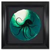 Image 1 : Wyland "Octopus In Green" Original Watercolor On Paper