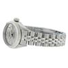 Image 4 : Rolex Ladies Stainless Steel Slate Grey Diamond Datejust Wristwatch