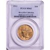 Image 1 : 1911 $10 Indian Head Eagle Gold Coin PCGS MS62