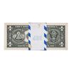 Image 2 : Pack of (100) Consecutive 2003A $1 Federal Reserve STAR Notes New York