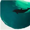 Image 2 : Wyland "Dolphin Swimming Deep" Original Watercolor On Paper