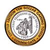 Image 1 : .999 Silver Golden Gate Las Vegas, NV $10 Casino Limited Edition Gaming Token