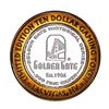 Image 2 : .999 Silver Golden Gate Las Vegas, NV $10 Casino Limited Edition Gaming Token