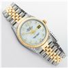 Image 3 : Rolex Men's Two Tone Mother Of Pearl Diamond Datejust Wristwatch