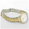 Image 7 : Rolex Men's Two Tone Mother Of Pearl Diamond Datejust Wristwatch
