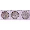Image 1 : Lot of (3) 1903 $1 Morgan Silver Dollar Coins