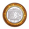 Image 2 : .999 Silver McCarran International Airport Las Vegas, NV $10 Limited Casino Token