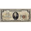 Image 1 : 1929 $20 The National City Bank of New York, NY CH# 1461 National Currency Note