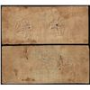 Image 2 : Lot of 1841 $1 & $2 Farmers Bank of Bucks County Bristol, PA Obsolete Bank Notes