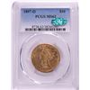 Image 1 : 1897-O $10 Liberty Head Half Eagle Gold Coin PCGS MS62 CAC