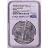 Image 1 : 2016-W Lettered Edge $1 Burnished American Silver Eagle Coin NGC MS70 Early Releases