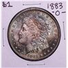 Image 1 : 1883-O $1 Morgan Silver Dollar Coin Nice Toning
