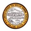 Image 2 : .999 Fine Silver Edgewater Casino Laughlin, NV $10 Limited Edition Gaming Token