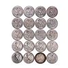 Image 4 : Rolls of (20) Brilliant Uncirculated 1940's Walking Liberty Half Dollar Coins