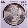 Image 1 : 1881-S $1 Morgan Silver Dollar Coin