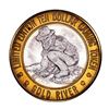 Image 1 : .999 Silver Gold River Laughlin, Nevada $10 Casino Limited Edition Gaming Token