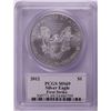 Image 2 : 2012 $1 American Silver Eagle Coin PCGS MS69 Mercanti Signed First Strike