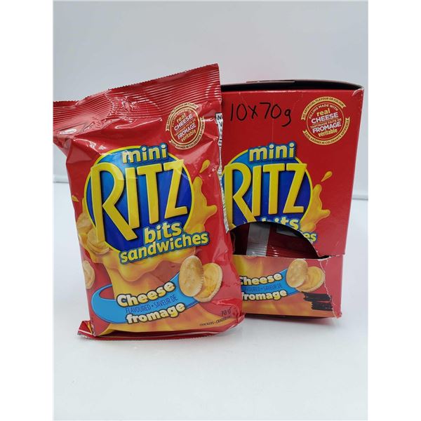 Mini Ritz Bits Cheese Sandwiches 10X70g