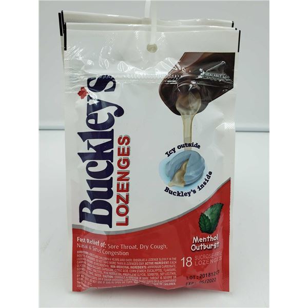 Buckley's Lozenges 6x18 count