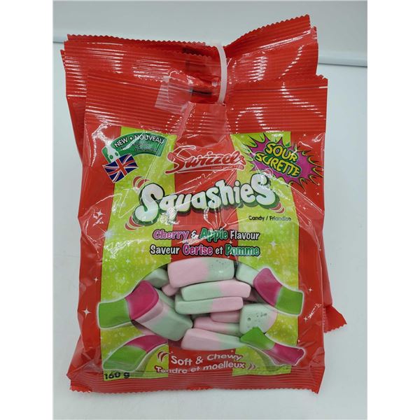 Swizzels Squishies Original Raspberry & Cherry/Apple 6x140g