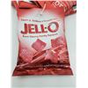 Image 2 : Jell-o Sour Cherry Candy Squares (6x127g)