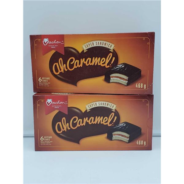 ah Caramel sandwhich cakes 12 x 468g