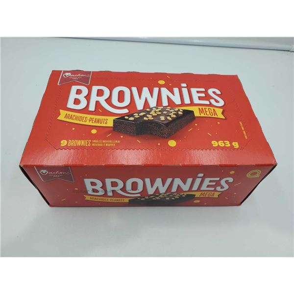 mega peanut brownies 9 x 963g