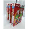 Image 1 : Kelloggs Froot Loops cereal 3 x 345g