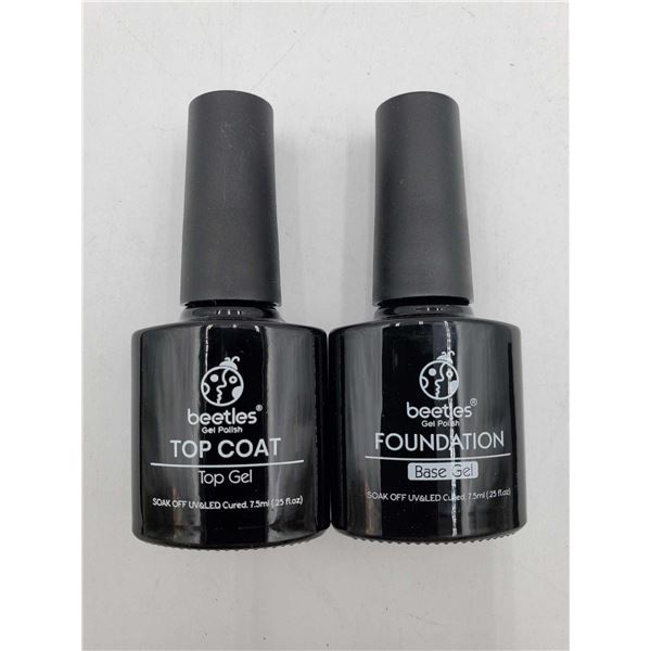 Beetles Gel Polish Base/Top Coat Set TB006