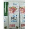 Image 2 : Kiju Organic Strawberry / Watermelon Fruit Juice Lot of 4- 4x200ml)
