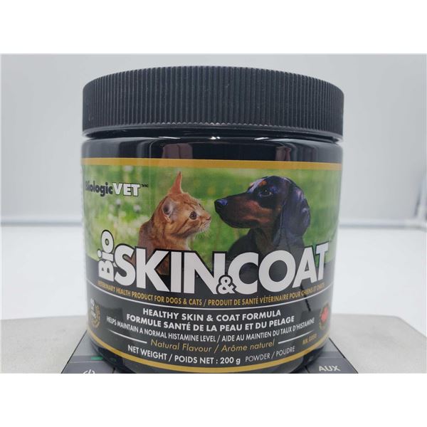 Biologic Vet - Bio Skin & Coat Supplement for Cats & Dogs 200g