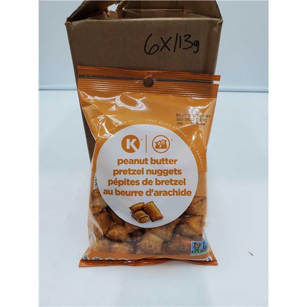 Circle K peanut butter pretzel nuggets 6 x 113g