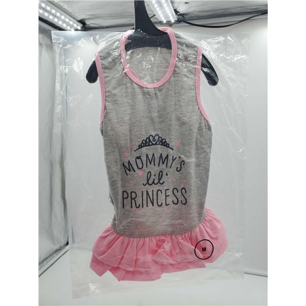NEW Bailey & Bella "Mommy's Little Princess" Pet Romper Dress - MEDIUM