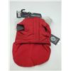 Image 3 : NEW Canada Pooch 12" Red Fleece Lined Pet Parka (Small Animal)