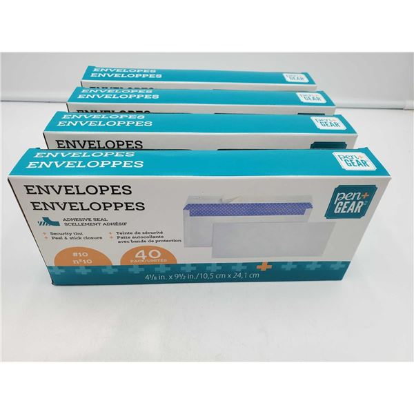 Pen & Gear #10 Business envelopes lot of 4 x 100