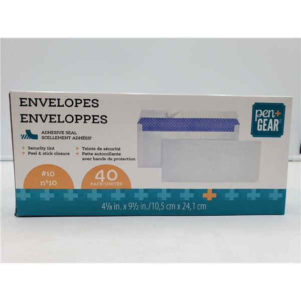Pen & Gear #10 Business envelopes lot of 4 x 100