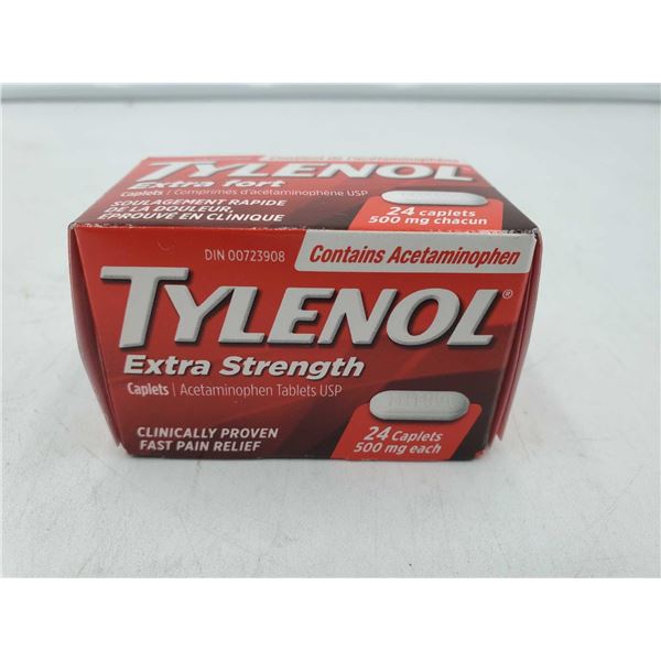 Tylenol Extra Strength 500mg Caplets  - 24 Count