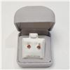 Image 5 : 10K Yellow Gold Tourmaline(0.44ct) Diamond(0.06ct) Earrings, Made in Canada, Suggested Retail Value 
