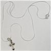 Image 3 : Silver Cross Shaped Necklace, Suggested Retail Value $100