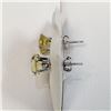Image 2 : 10K White Gold Lemon Quartz(1.85ct) Earrings, Made in Canada, Suggested Retail Value $300