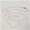 Image 4 : 10K Yellow Gold Chain (~length 18 inches) (~weight 0.45g), Suggested Retail Value $150