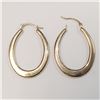 Image 2 : 10K Yellow Gold Earrings (~weight 1.3g), Suggested Retail Value $800