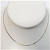 Image 1 : Silver Necklace (~length 15 inches) (~weight 5g), Made in Canada, Suggested Retail Value $120